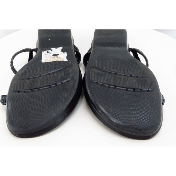 Liz Claiborne‎ Sz 9 M Black Flip Flop Synthetic Women Sandals - Picture 8 of 8